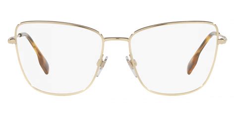 Burberry™ Bea BE1367 1109 55 Light Gold Eyeglasses